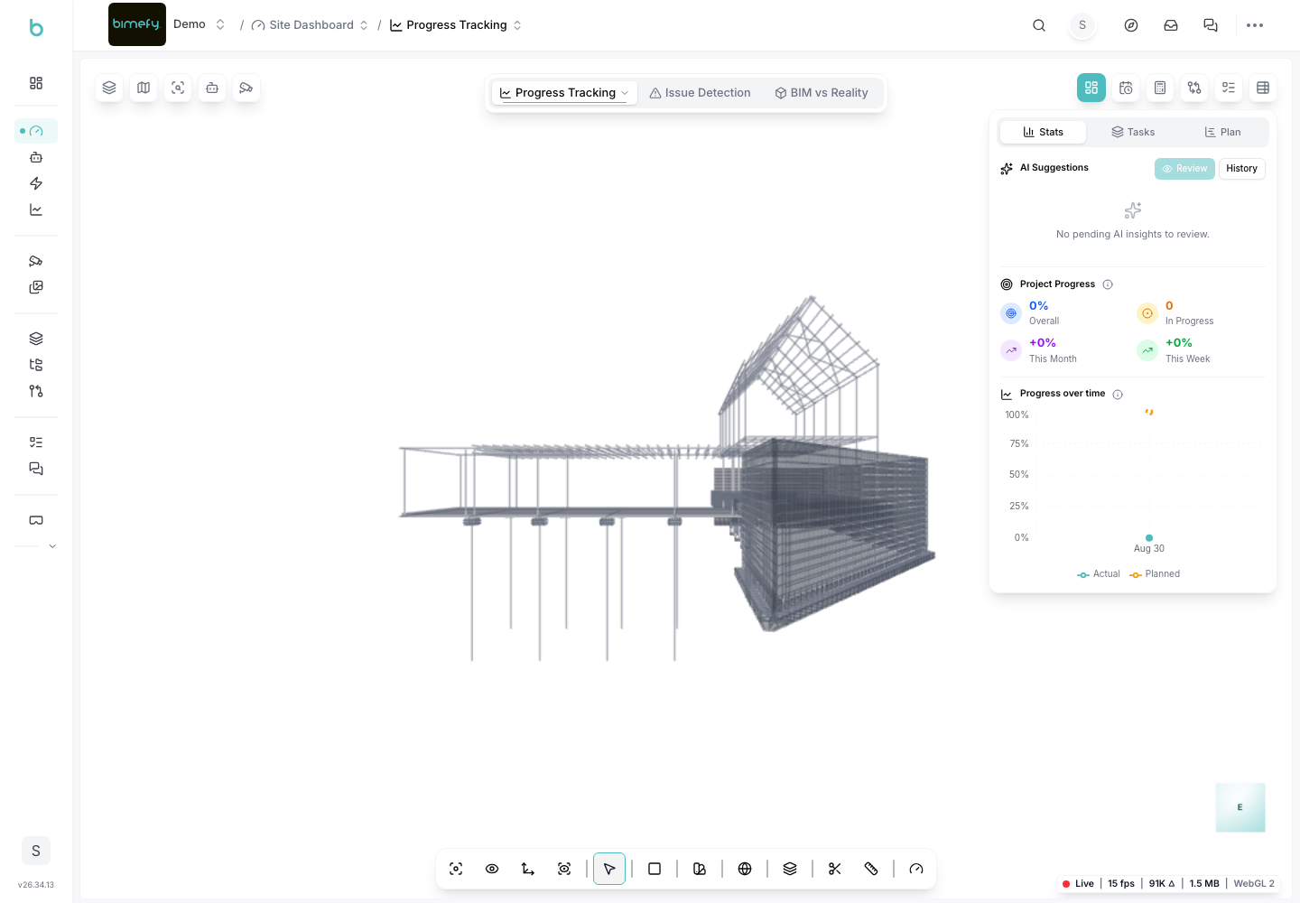 BIM versus reality comparison